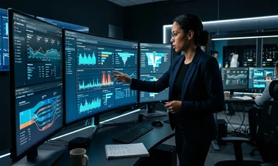 Analista digital configurando la extracción automatizada de datos de GA4 en una hoja de cálculo de Google Sheets