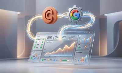 Integración entre Claude y Google Search Console mediante MCP con panel analítico SEO
